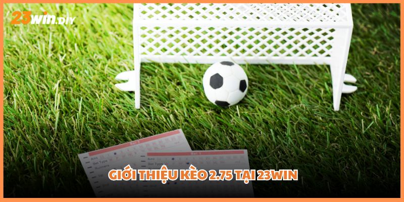 Giới thiệu kèo 2.75 tại 23win